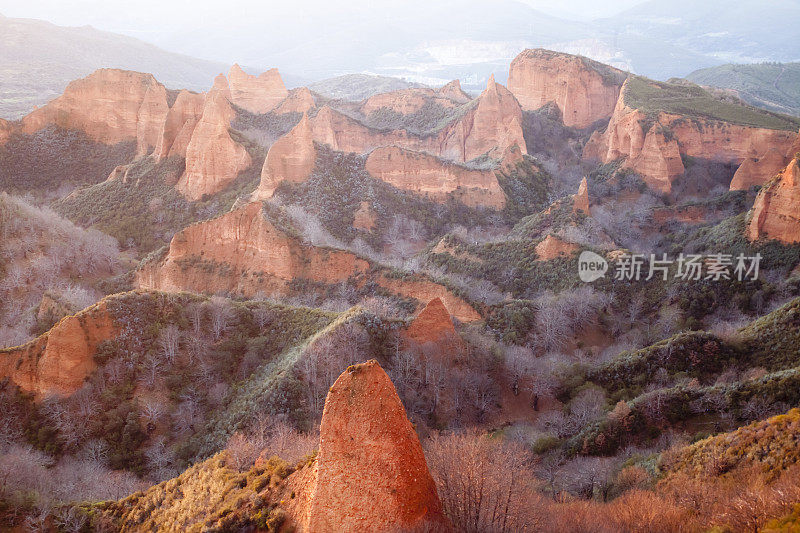 Las Medulas, Leon，西班牙